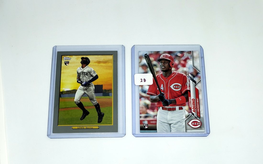 ROY Kyle Lewis RC w/ Aristides Aquino RC (1 of 1)