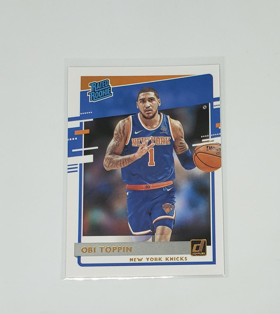 New York Knicks Obi Toppin Rookie  cards (1 of 1)