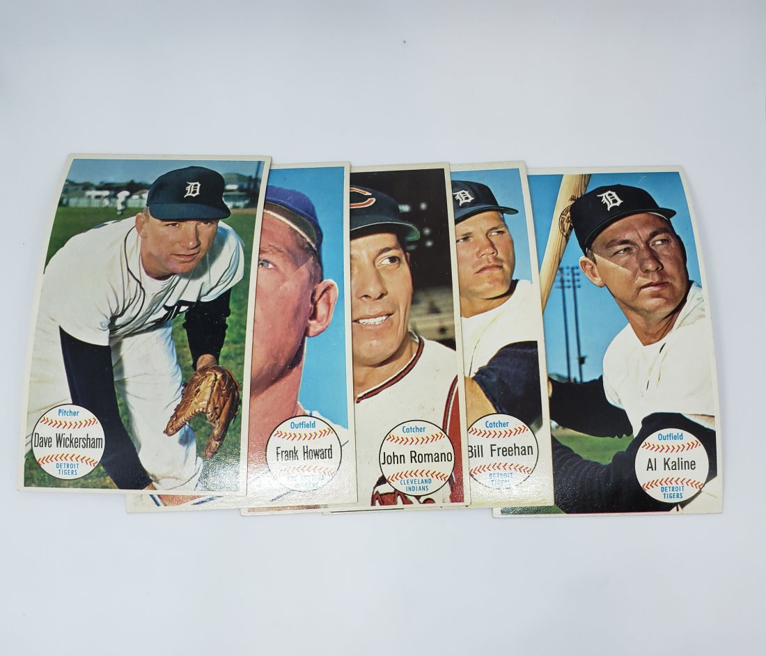 Lot of 5 Vintage 1964 Topps Jumbo Cards (1 of 2)