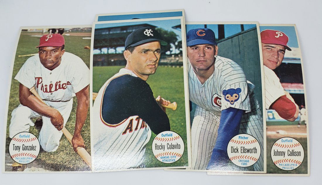 Lot of 5 Vintage 1964 Topps Jumbo Cards (1 of 1)