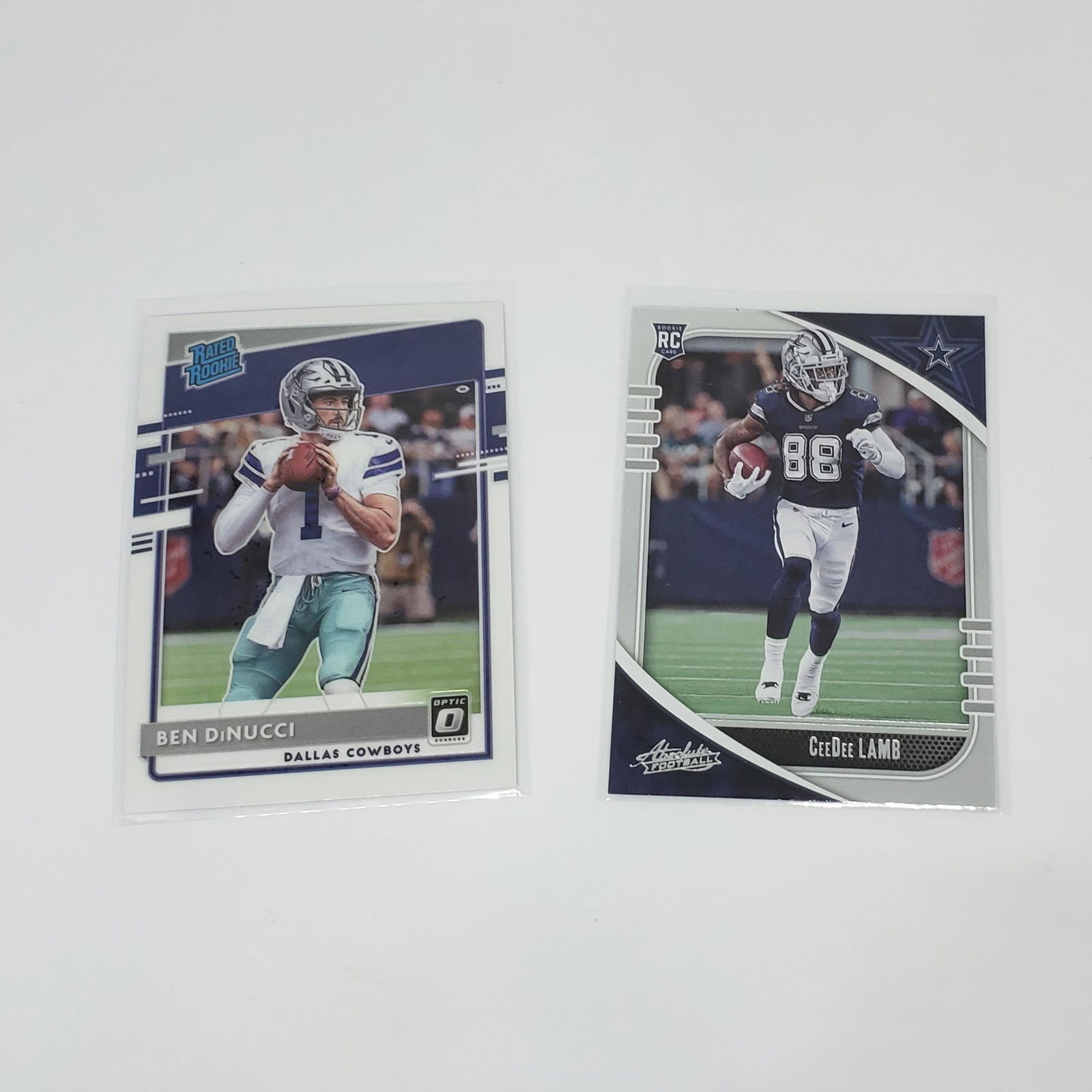 Ben Danucci and CeeDee Lamb rookie cards (1 of 1)