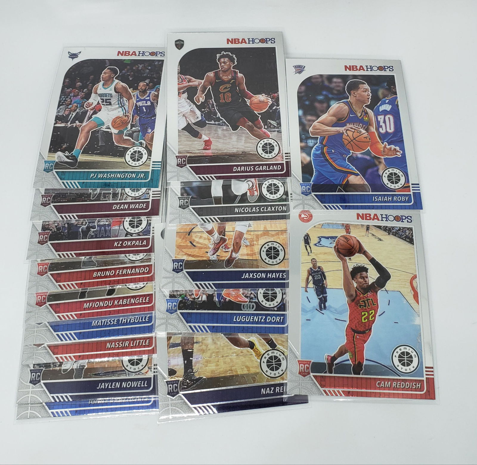 16 Different Hoops premium Stock rookie cards (1 of 1)