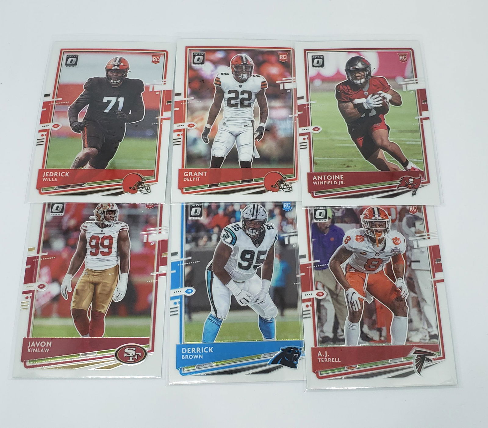 2020 Panini Optic Rookie Football Cards (1 of 1)