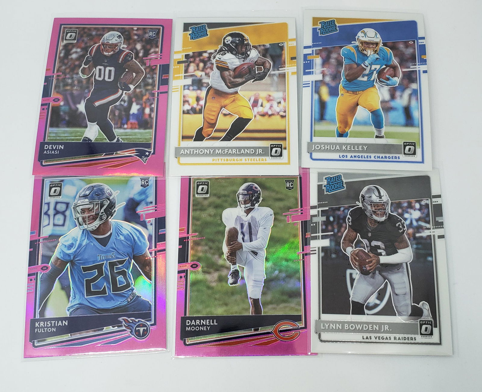 2020 Panini Optic Rookie football cards (1 of 1)