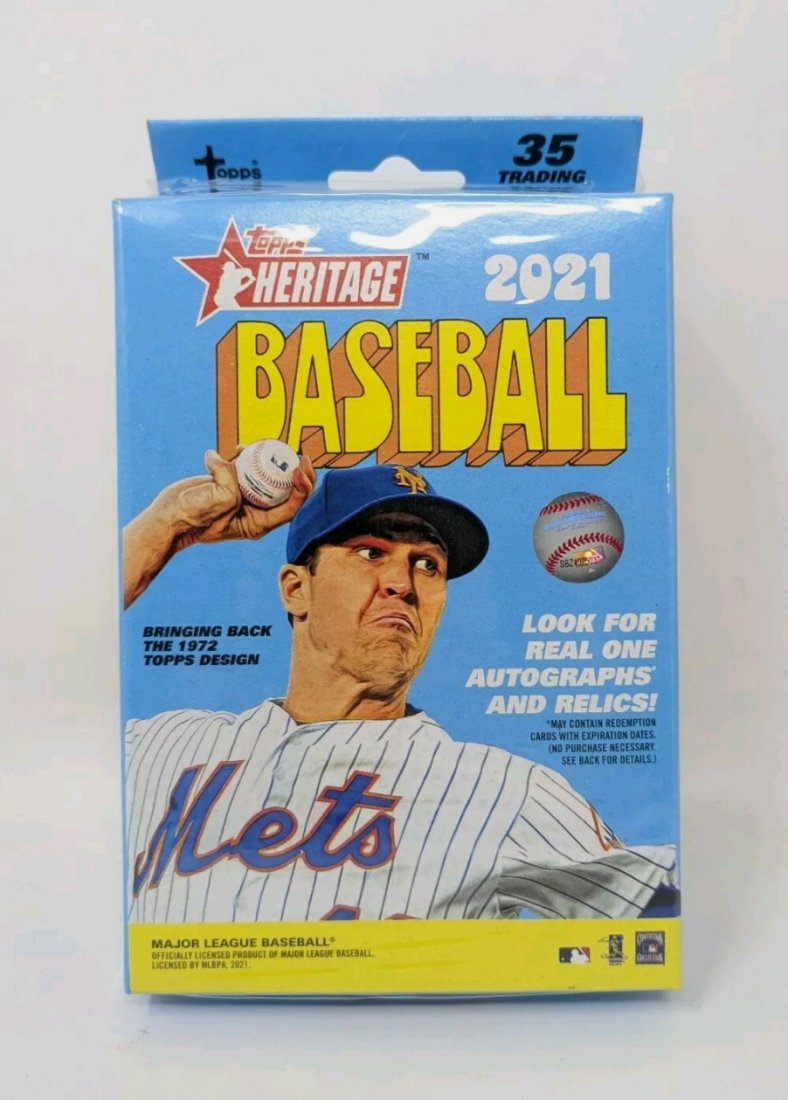 2021 Topps Heritage Baseball Hanger Box (1 of 2)