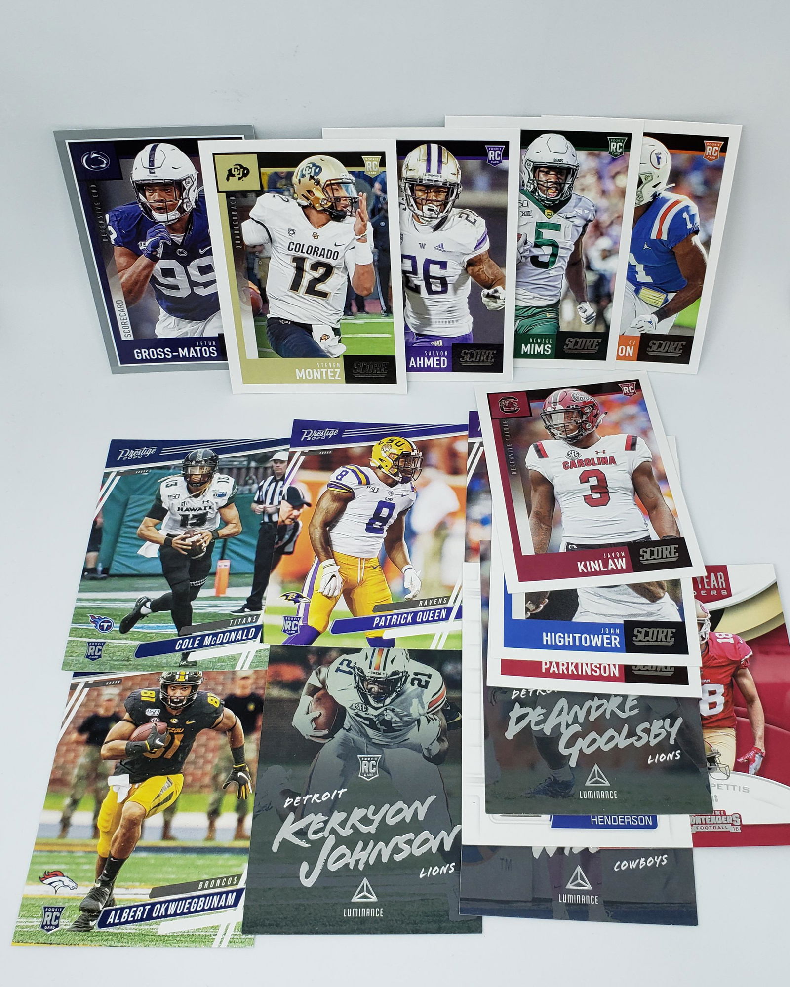 Kerryon Johnson Patrick Queen CJ Henddrson (1 of 1)