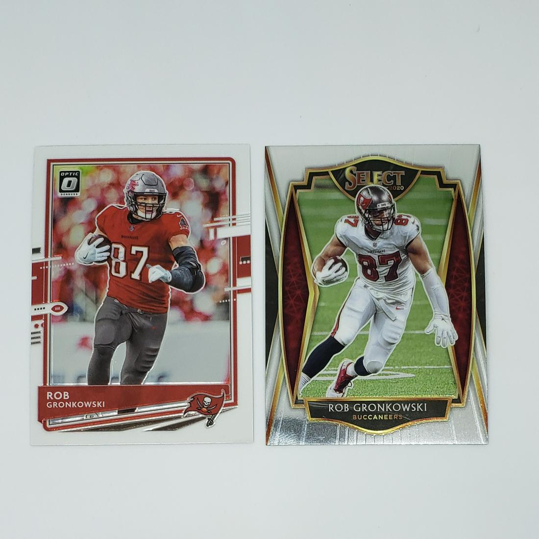 Rob Gronkowski Panini Select and Optic Buccaneers (1 of 1)