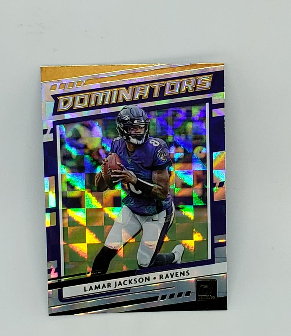 Lamar Jackson Ravens Dominators insert (1 of 1)