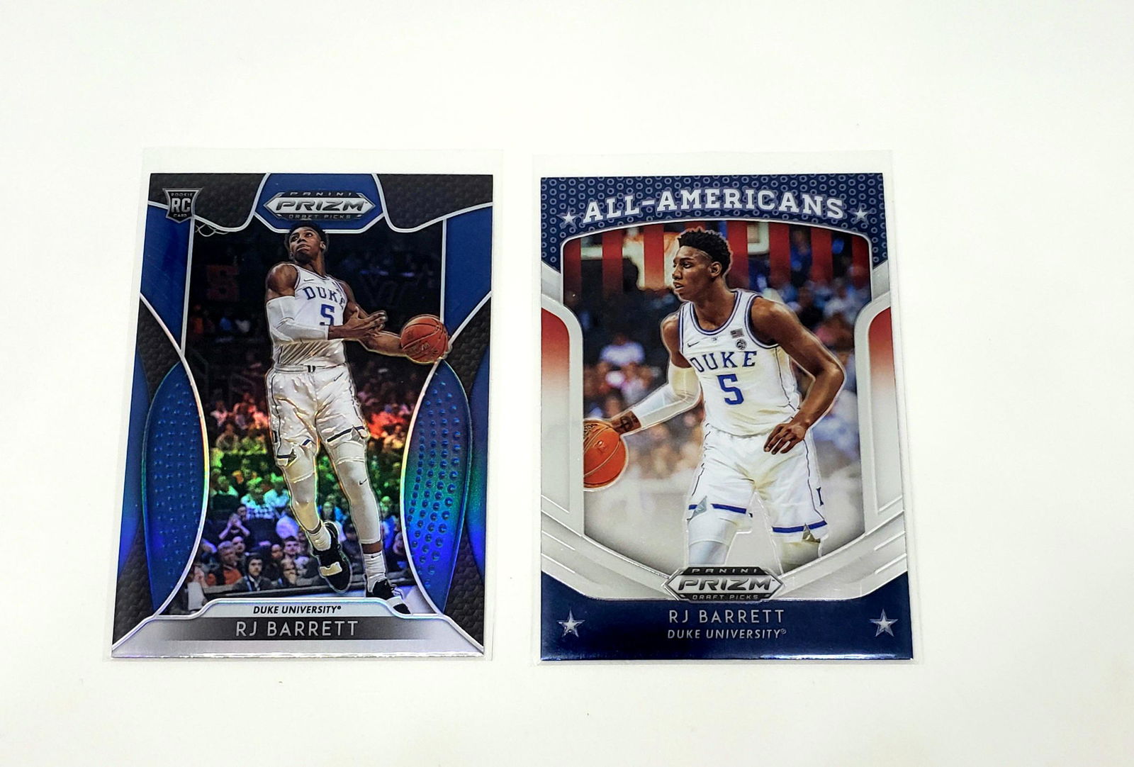 LOT OF 2 RJ BARRET PRIZM ROOKIE CARD (1 of 1)