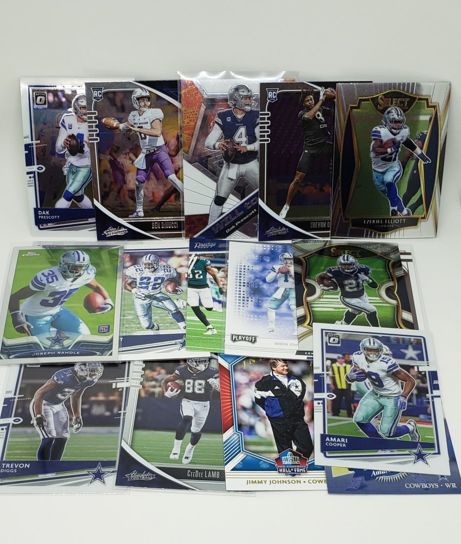 Lot of 17 Dallas Cowboys football cards (1 of 1)