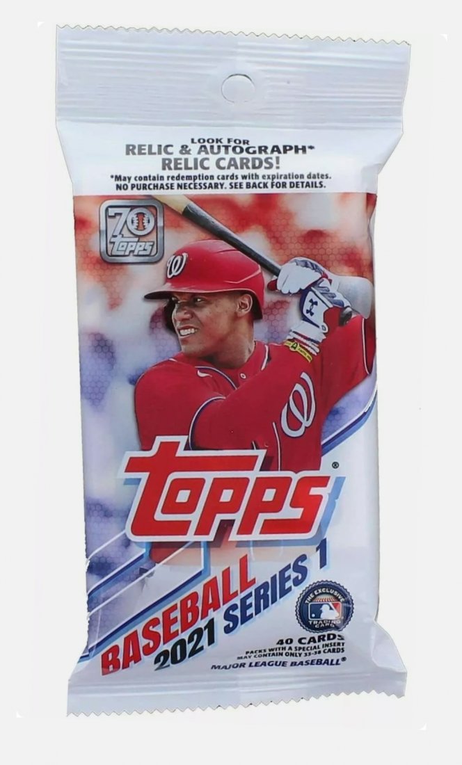 2021 Topps Series 1 Cello Pack (1 of 1)