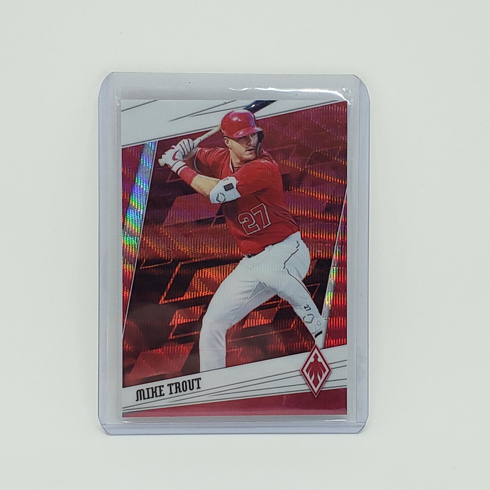 Mike Trout Red wave prizm (1 of 1)