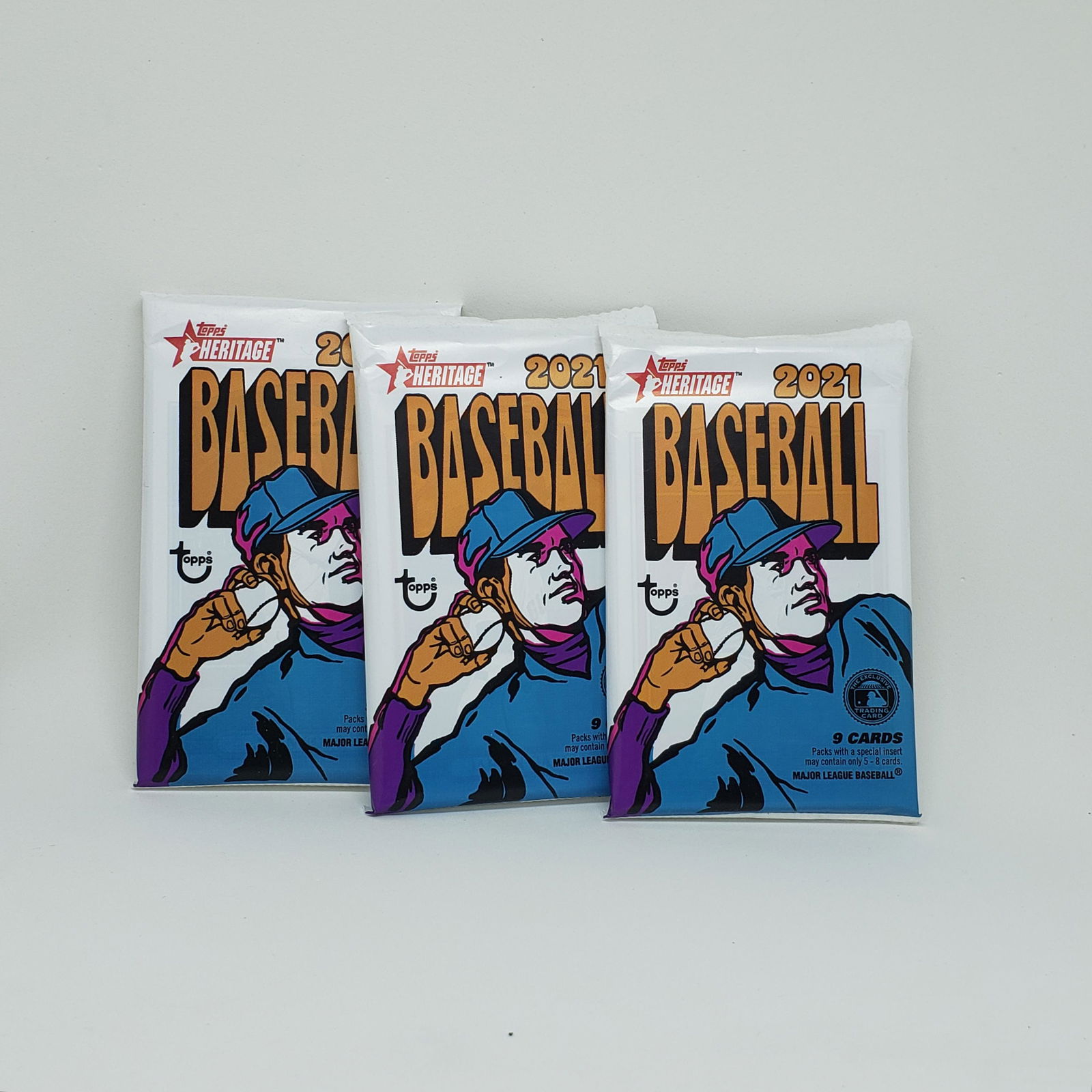 2021 Topps Heritage baseball sealed packs (1 of 1)
