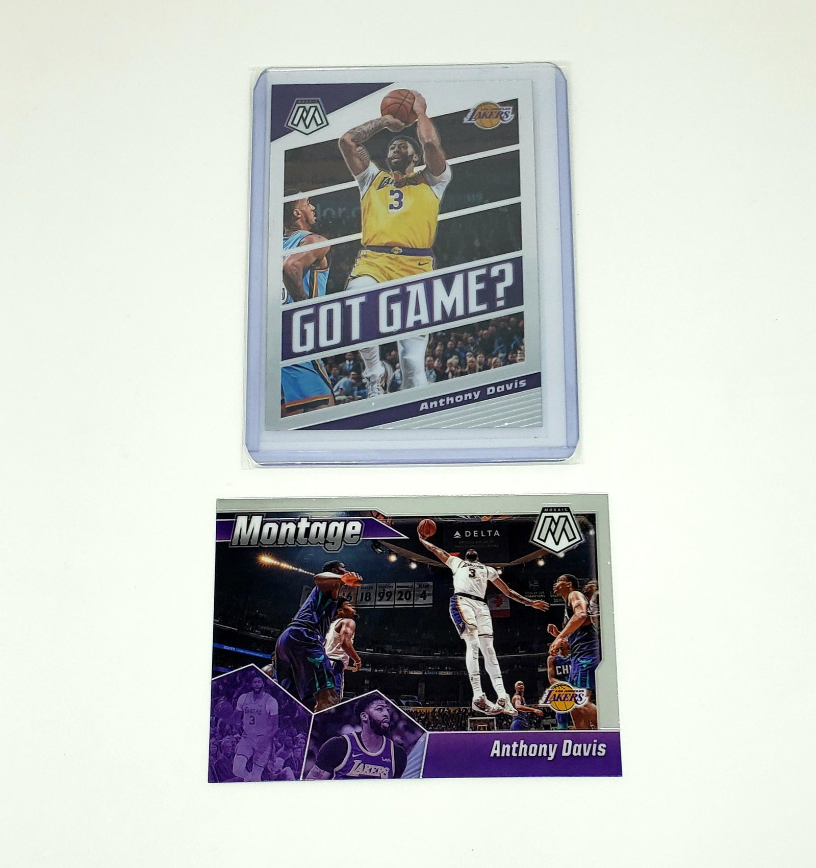 Anthony Davis LA Lakers insert cards (1 of 1)