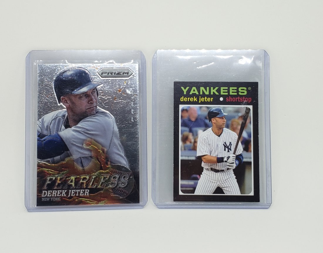 Derek Jeter 1st year prizm insert + 1972 mini (1 of 1)