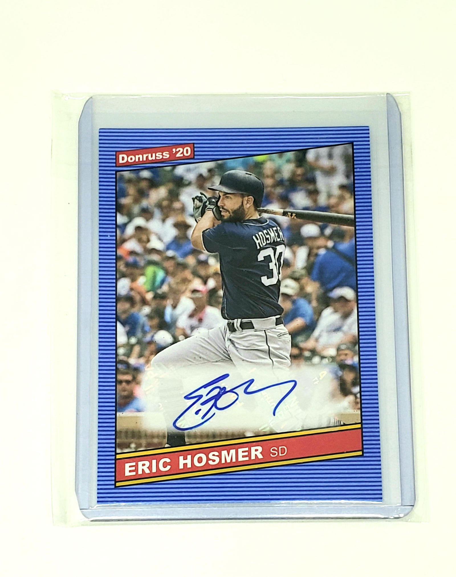 Eric Hosmer KC Royals/SD Padres Autograph card (1 of 1)