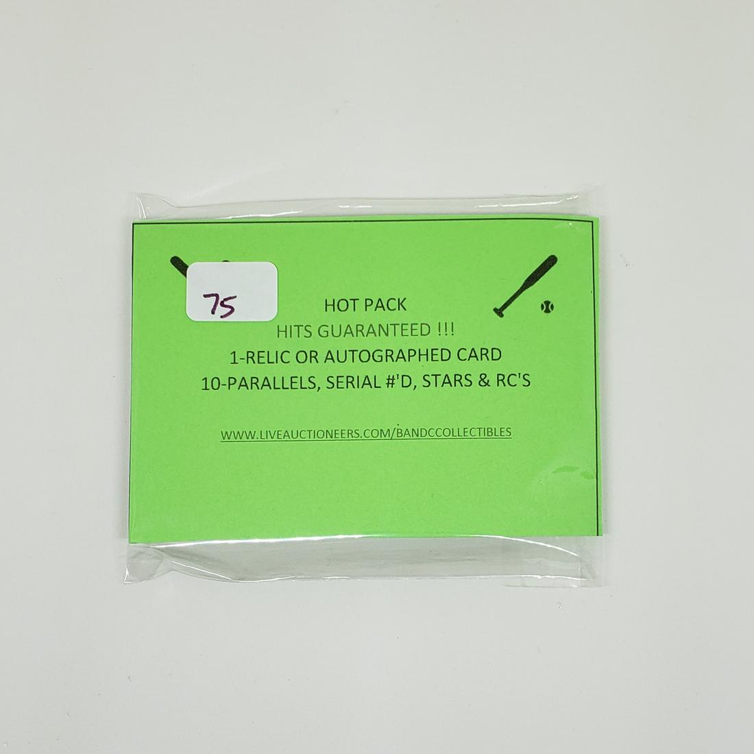 B&C Baseball hot pack hits every pack (1 of 1)