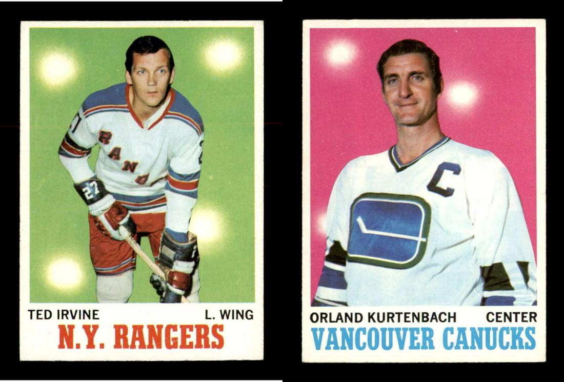 1970 TOPPS #65 Ted Irvine NM/NM+ #117 Orland Kurtenbach (1 of 2)