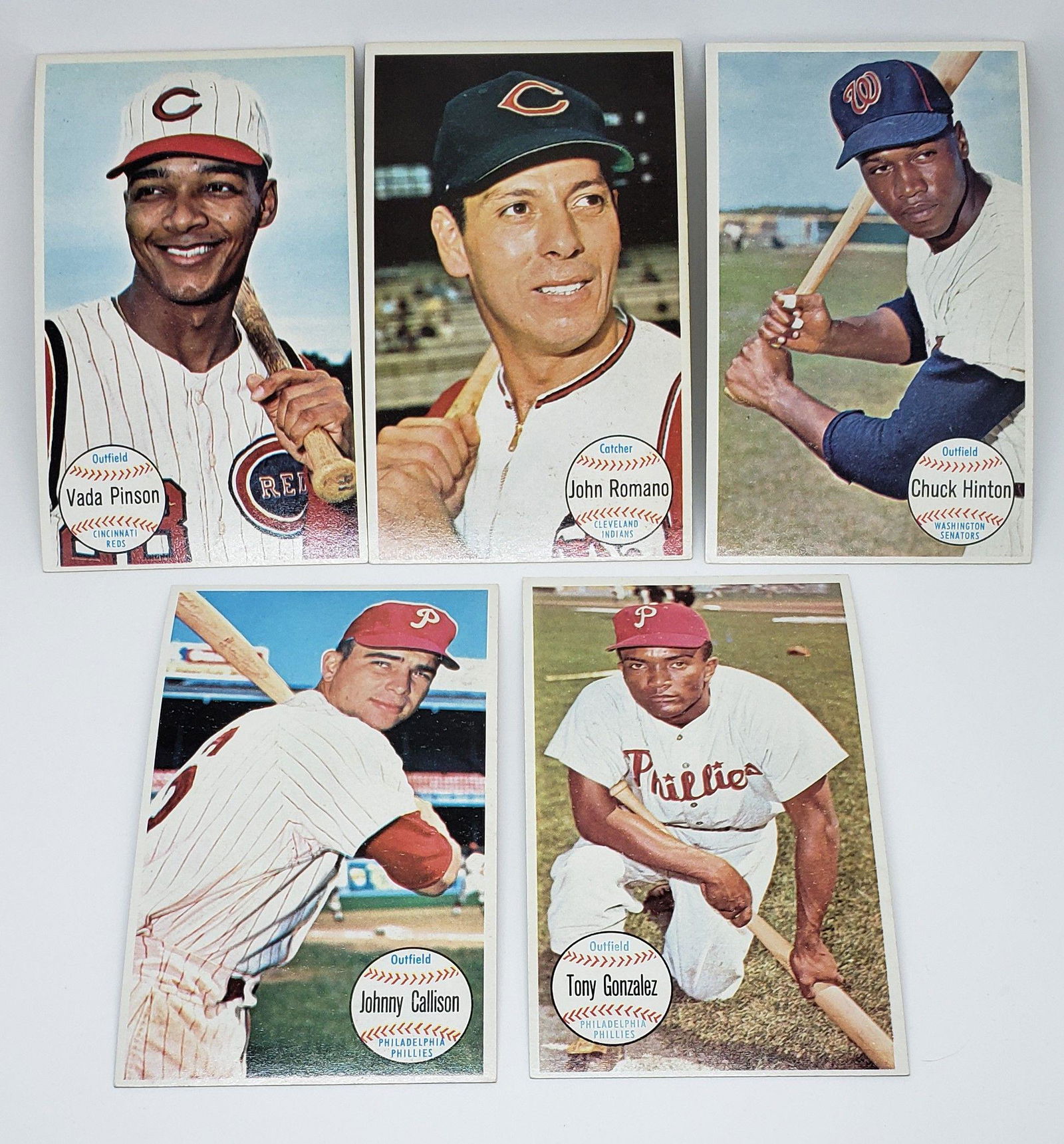 Johnny Cllison, Tony Gonzalez, Vada Pinson, Johnny: Johnny Cllison, Tony Gonzalez, Vada Pinson, Johnny Ramano, Chuck Hinton