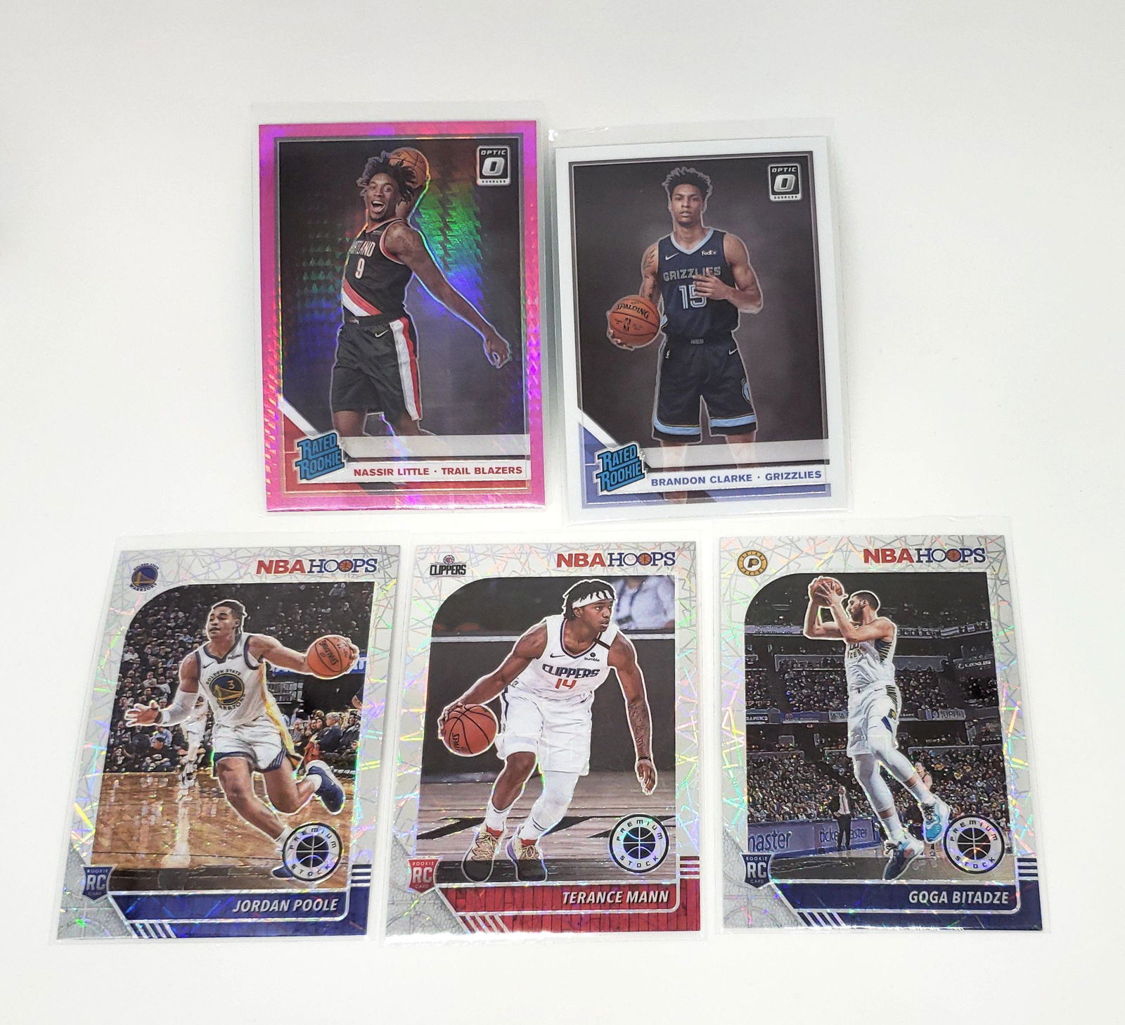 Jordan Poole, Terrance Mann, Goga Bitaze Silver laser, (1 of 1)