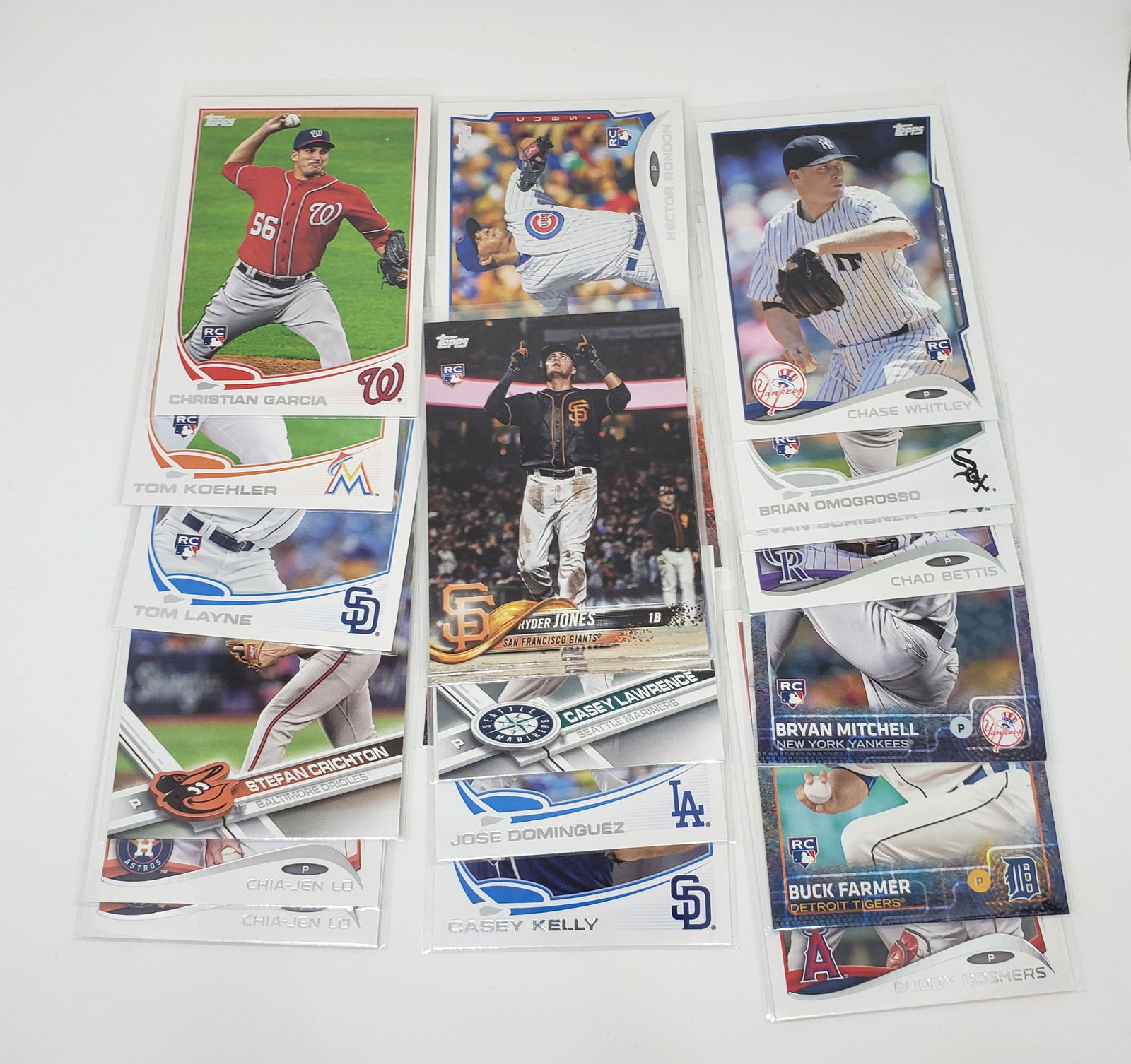Lot of 25 Topps Flagship rookie baseball cards 2013, (1 of 1)