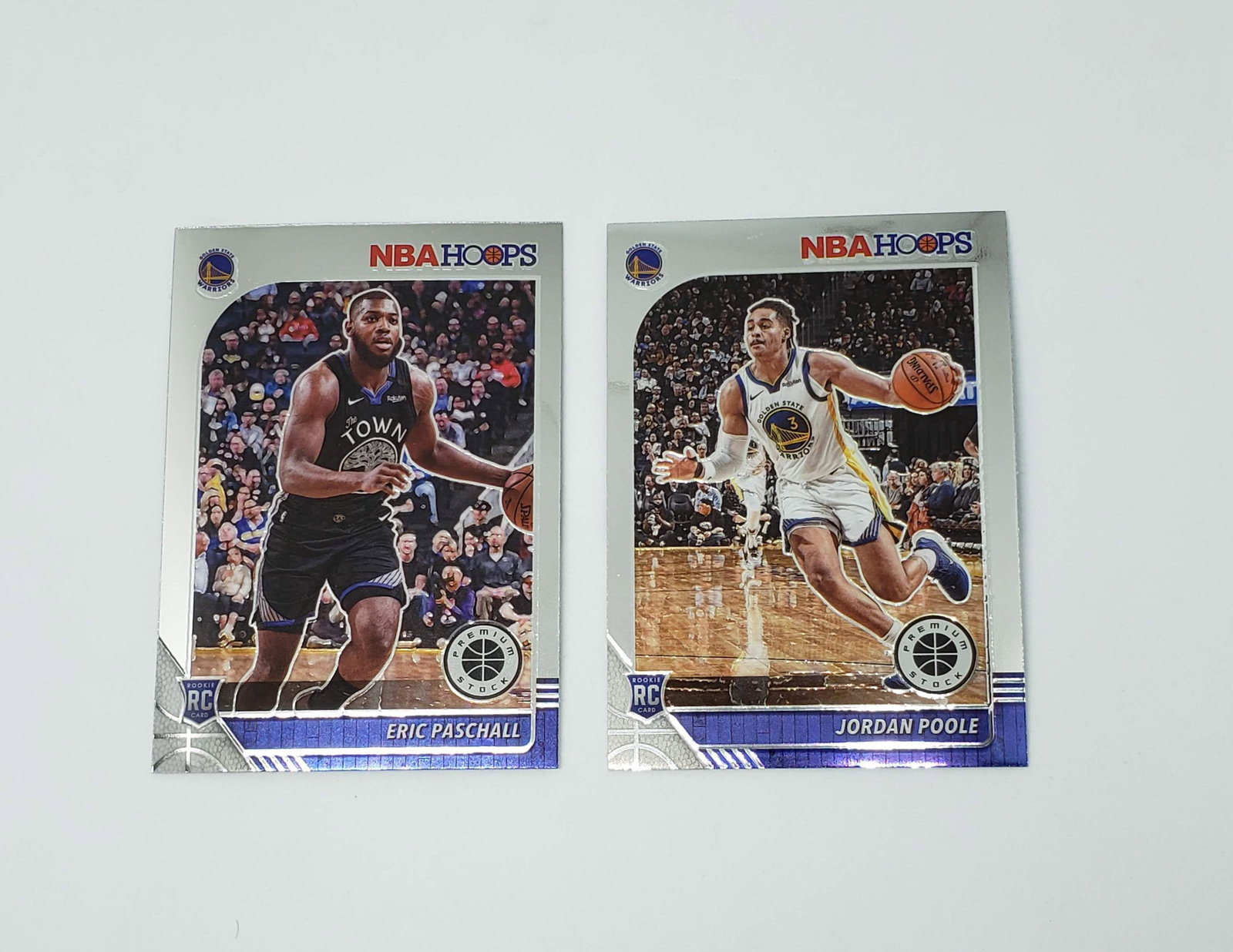 2019-20 HOOPS PREMIUM STOCK GS/SF WARRIORS RCS (1 of 1)