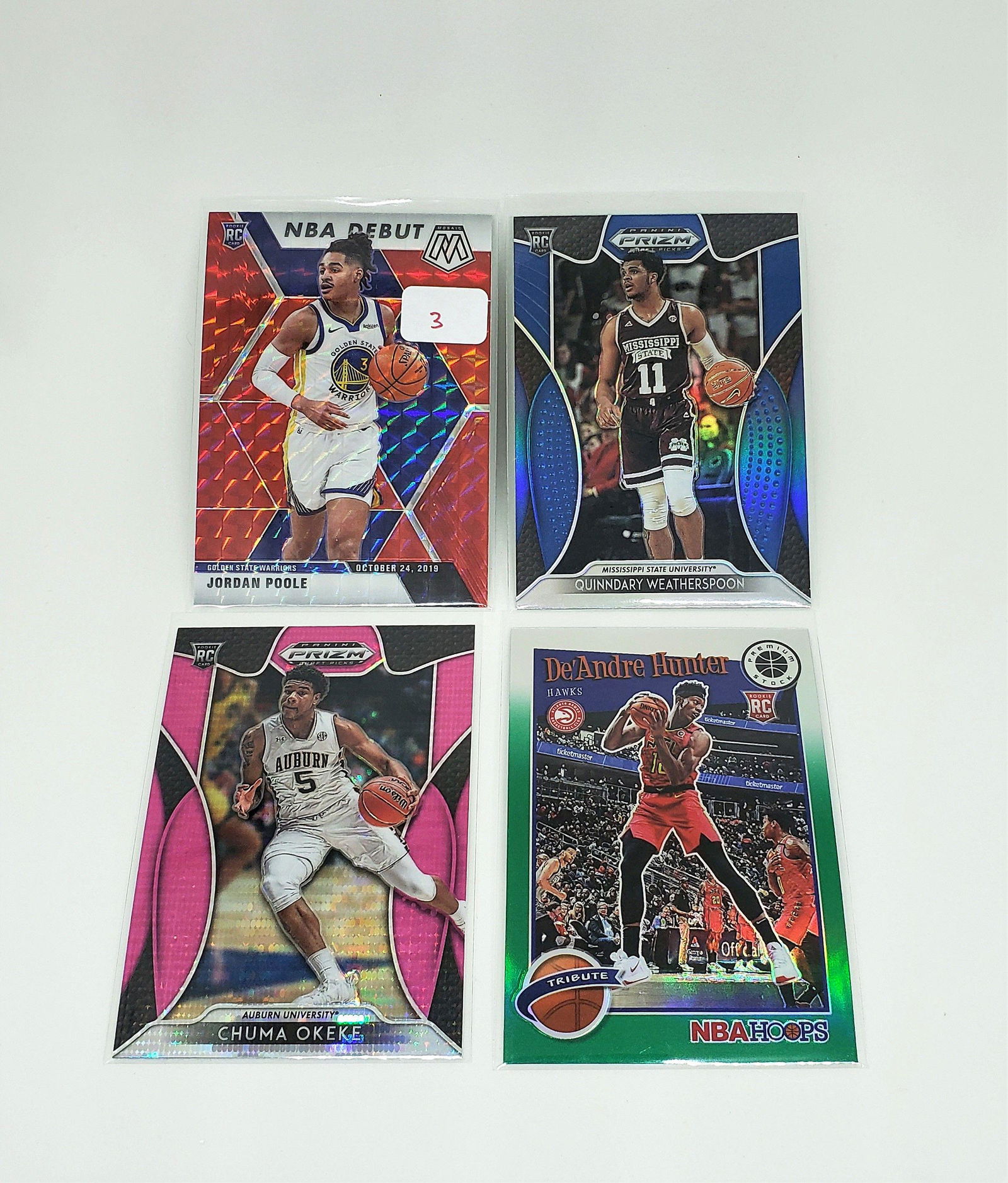 PANINI BASKETBALL ROOKIE PRIZM PARALLELS (1 of 1)