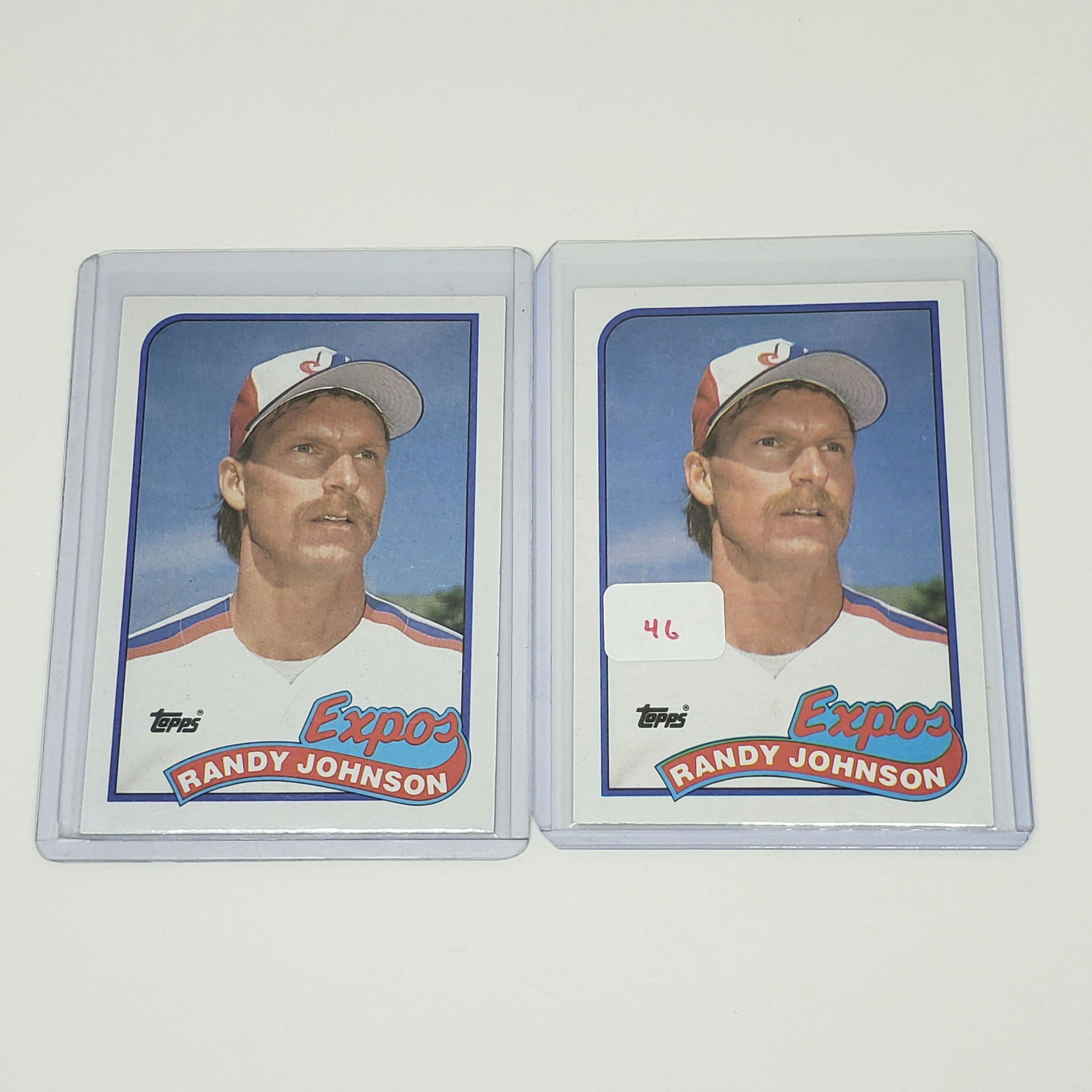 1989 TOPPS #647 RANDY JOHNSON EXPOS ROOKIE CARDS (1 of 1)