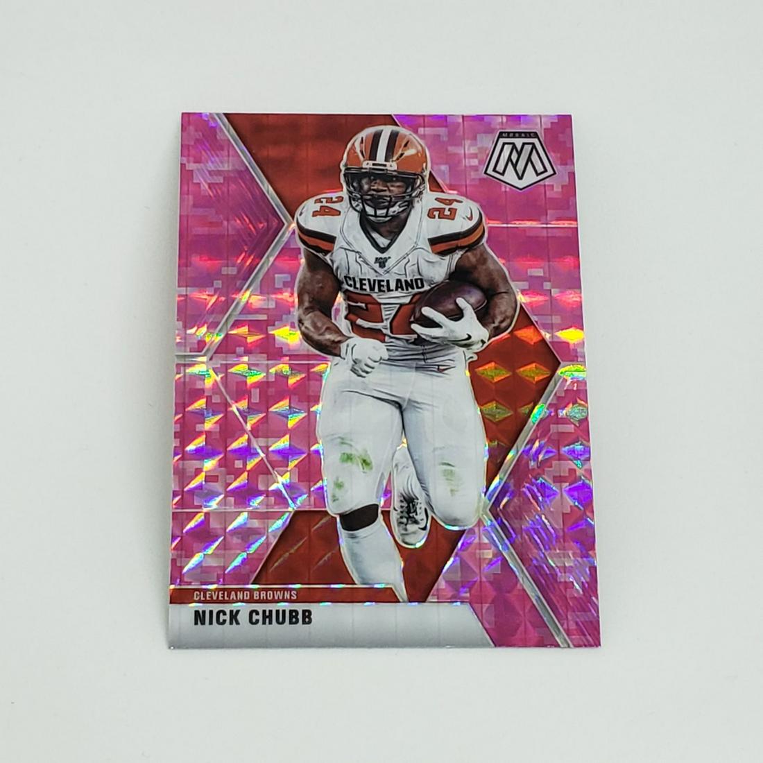 2020 MOSAIC NICK CHUBB PINK CAMO PRIZM (1 of 1)
