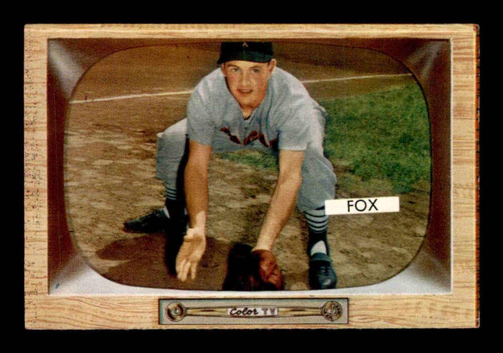 1955 BOWMAN BASEBALL NELLIE FOX #33 EX (1 of 2)