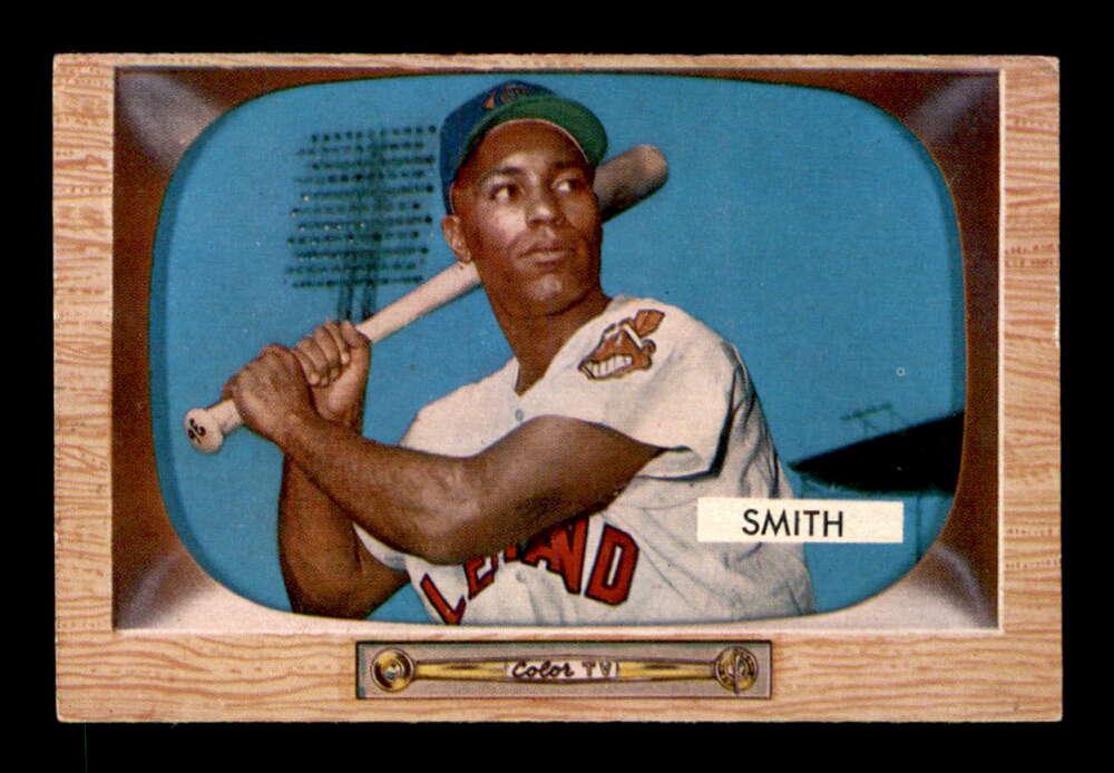 1955 BOWMAN BASEBALL AL SMITH #20 (1 of 2)