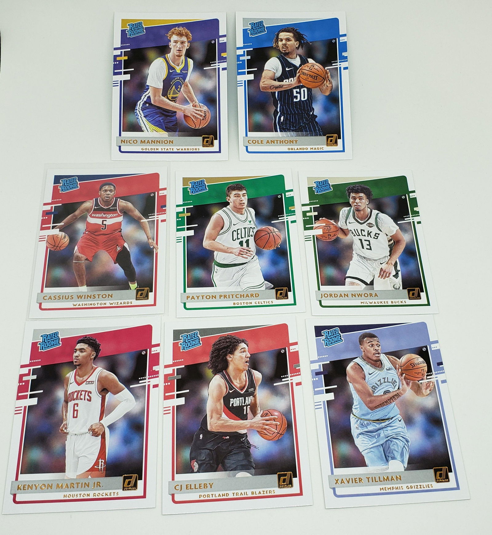 2020-21 PANINI DONRUSS BASKETBALL RATED ROOKIE CARDS (1 of 1)