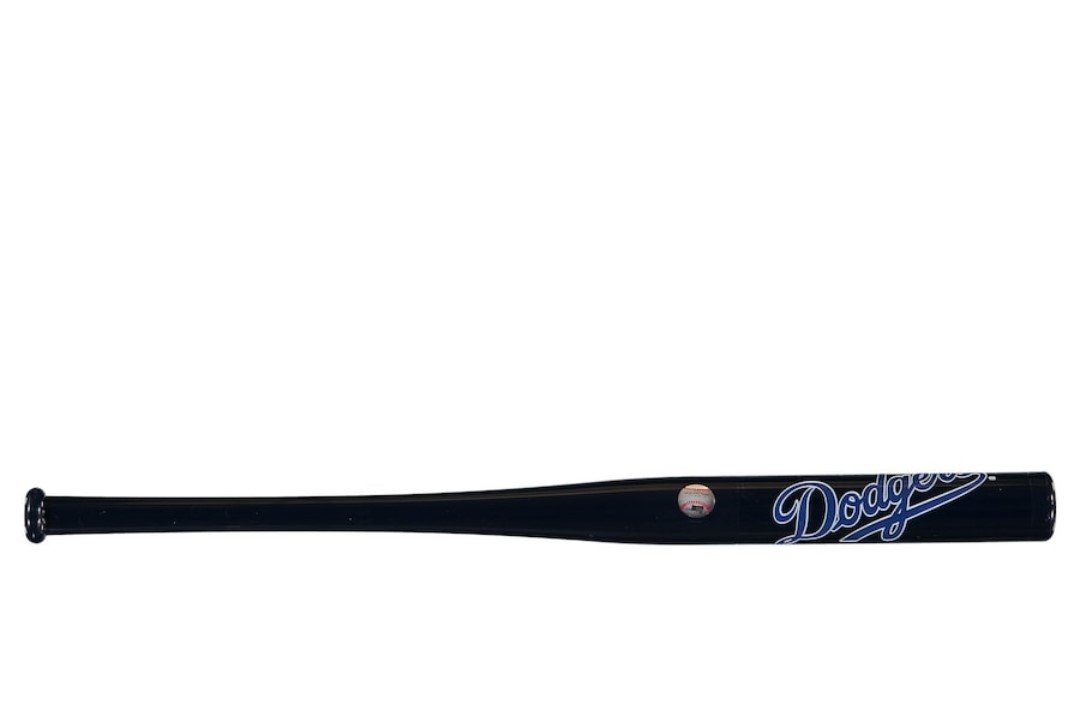 LOS ANGELES DODGERS TEAM COLOR MINI BASEBALL BAT (1 of 1)