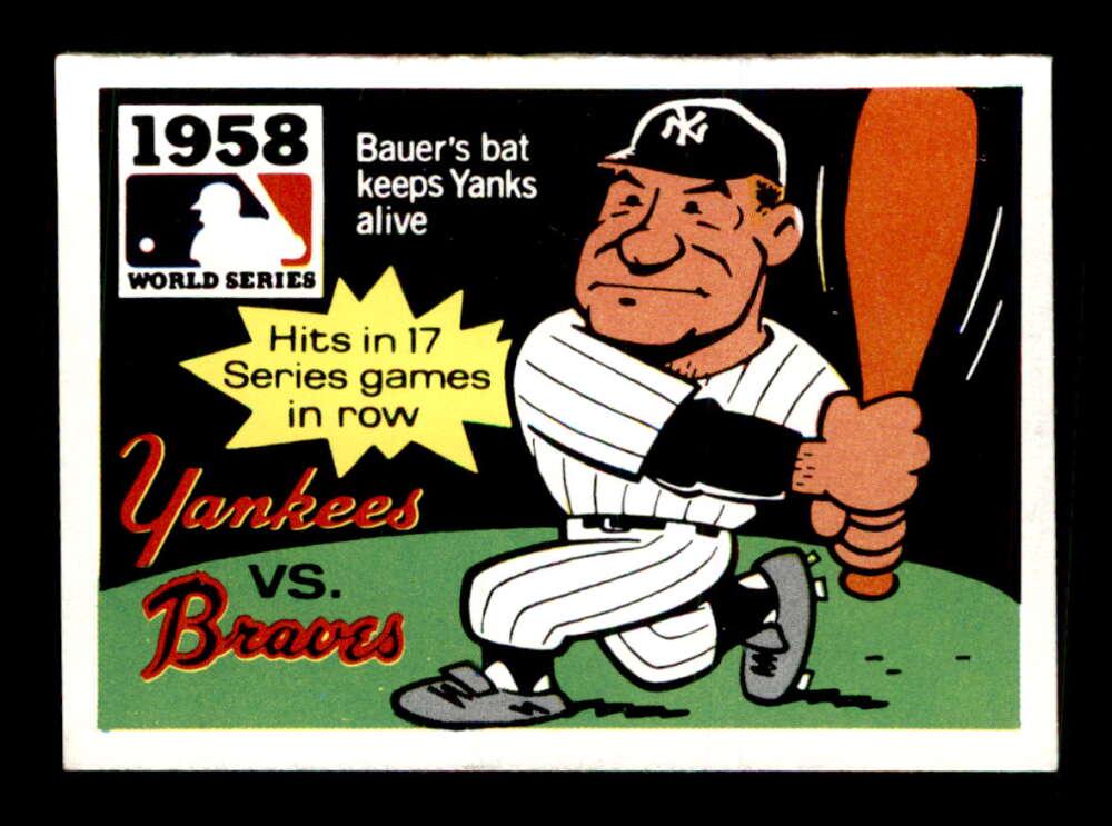 VINTAGE 1971 FLEER WORLD SERIES HIGHLIGHTS (1 of 1)