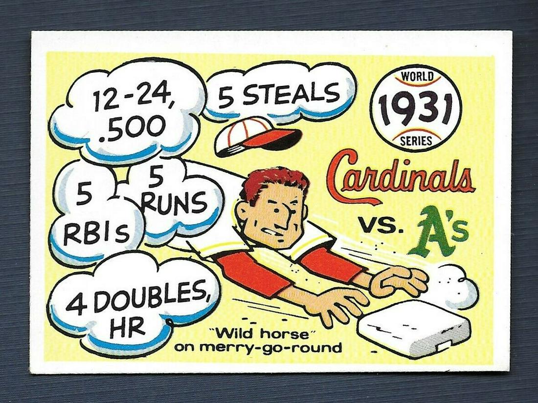 1970 Fleer Laughlin World Series (1 of 2)