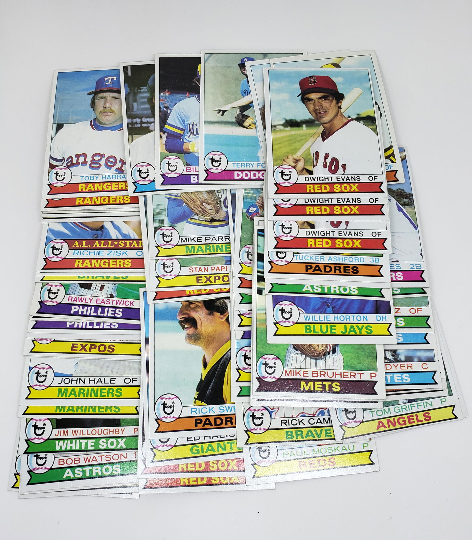 LOT OF 50 HIGHER GRADE 1979 TOPPS BASEBALL CARDS NM+ (1 of 1)