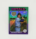 GEORGE BRETT TOPPS CHROME 150TH YEAR ANNIVERSARY RELIC