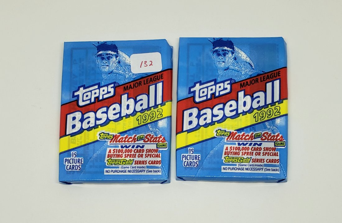 1992 Topps Baseball Sealed wax Packs (1 of 1)