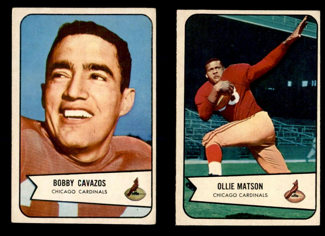 VINTAGE 1954 BOWMAN FOOTBALL CARDS IN GREAT CONDITION!! (1 of 2)