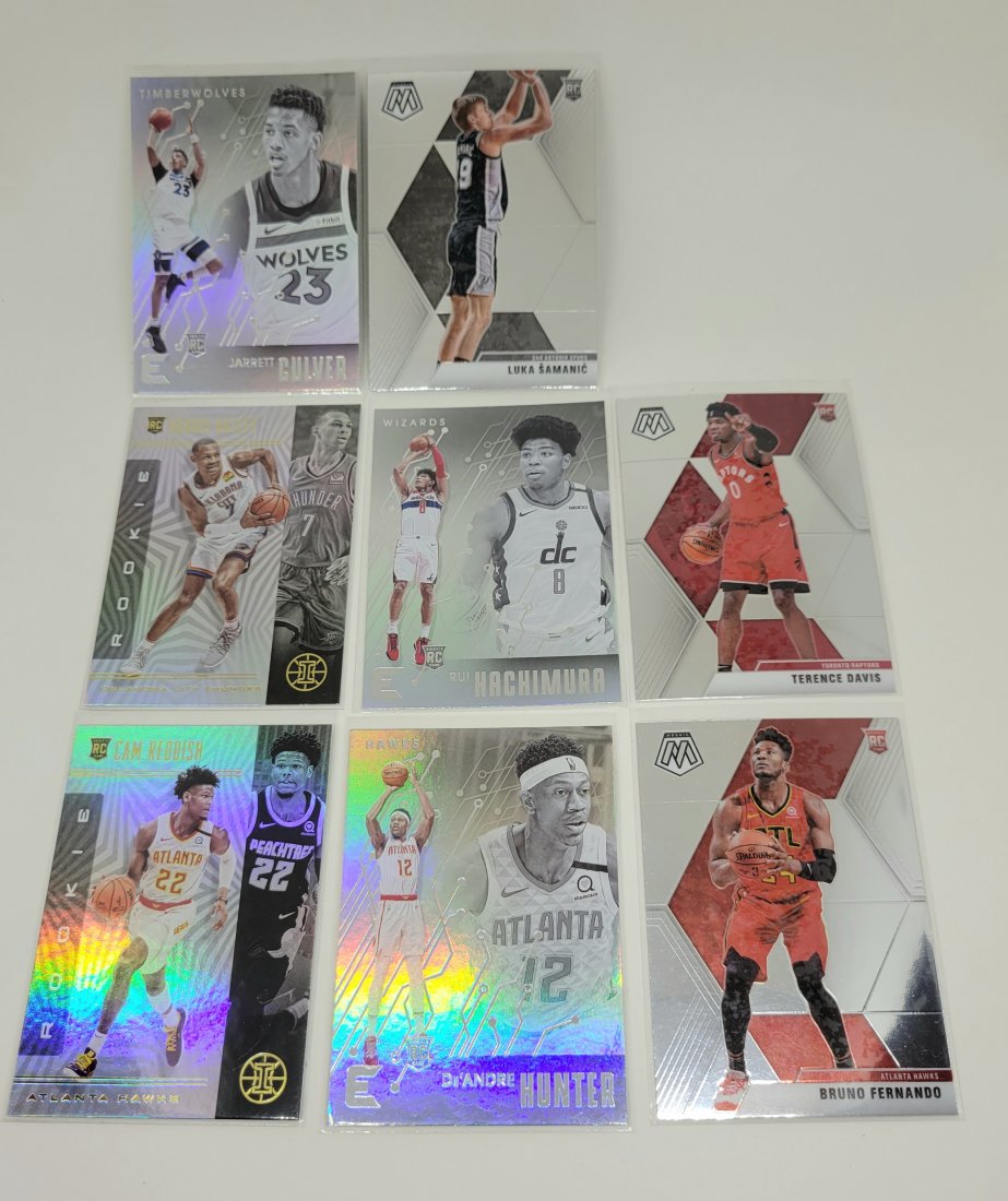 8 COUNT ROOKIE BASKETBALL CARD LOT (1 of 1)