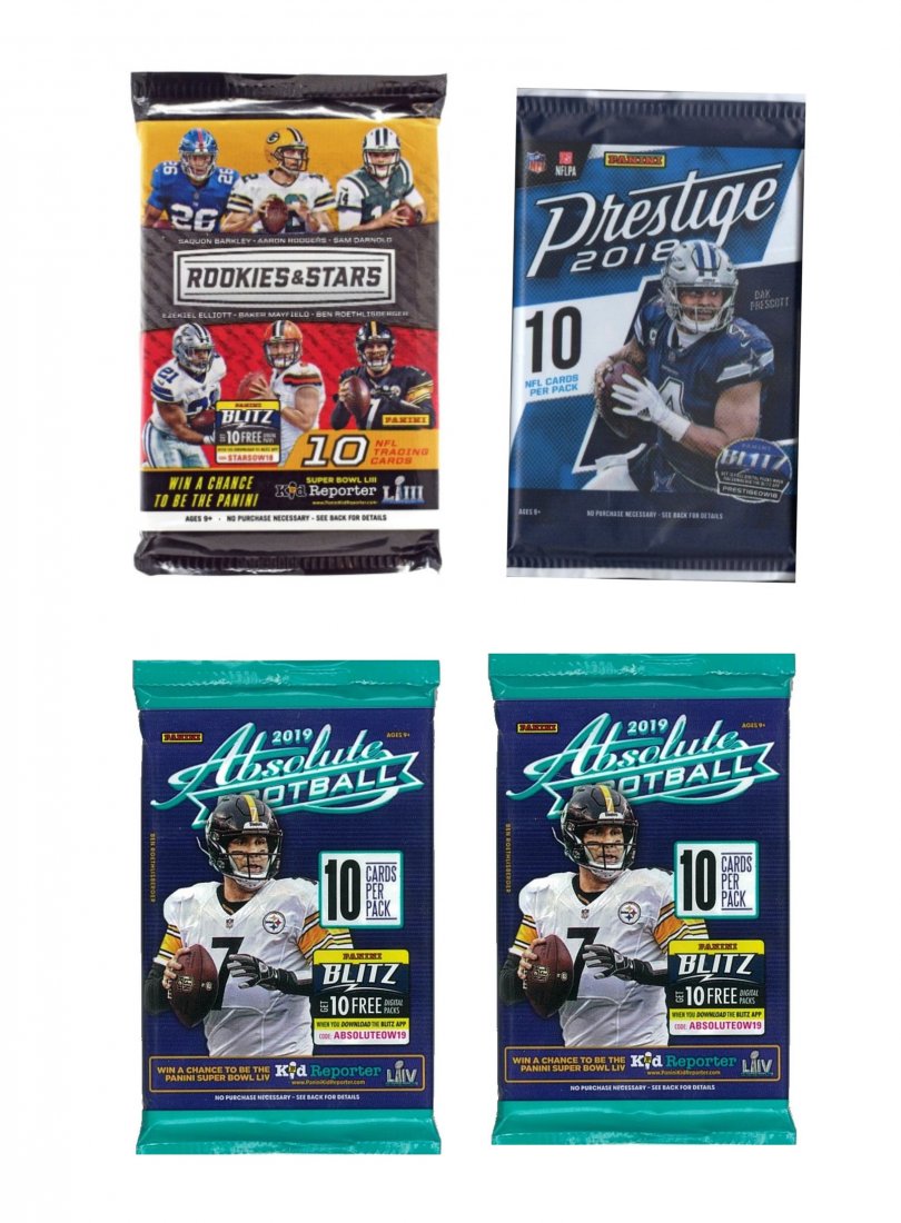 2018/2019 PANINI FOOTBALL SEALED PACKS (1 of 1)