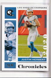 JUSTIN HERBERT NFL ROY ROOKIE CARD