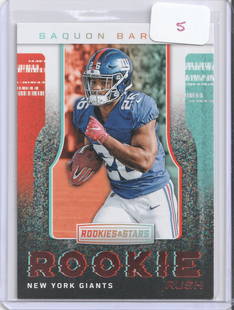 Saquon Barkley New York Giants Rookie Card