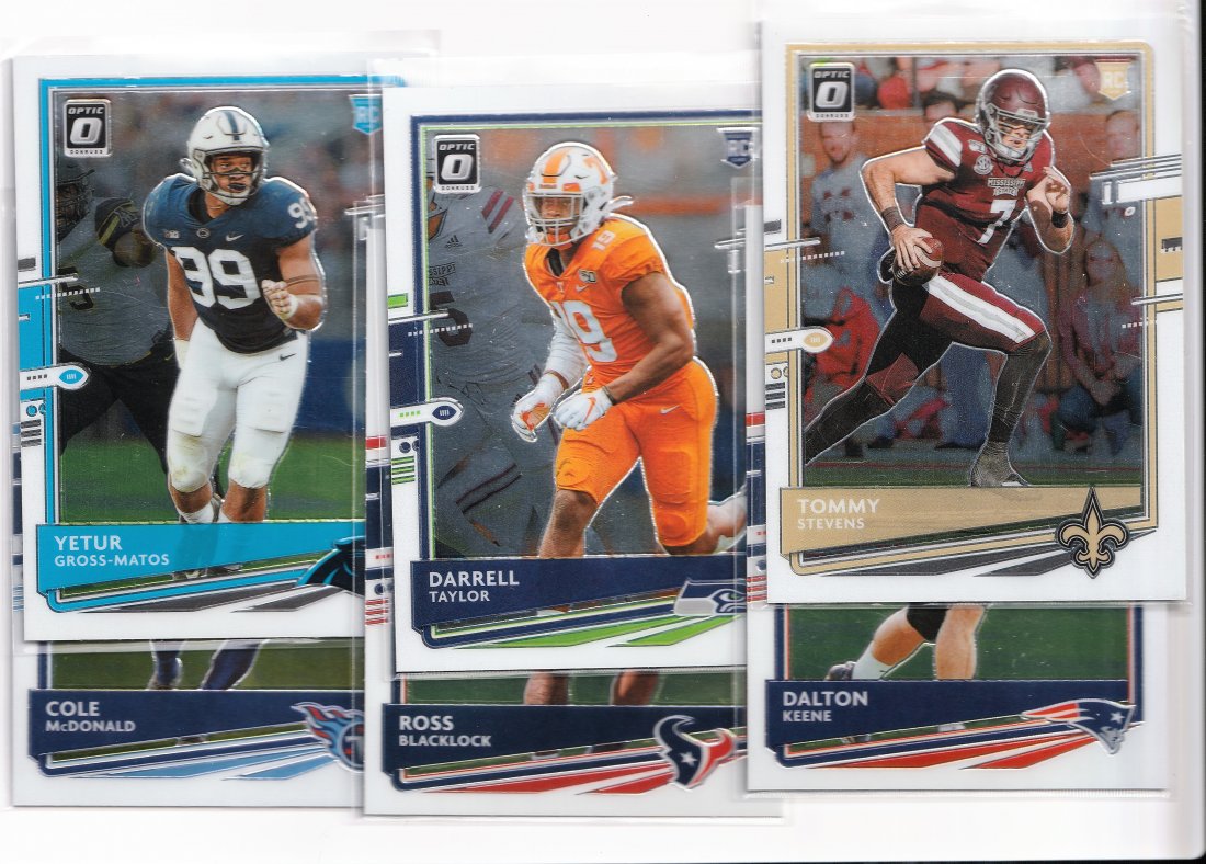 2020 Panini Optic football rookie cards (1 of 1)