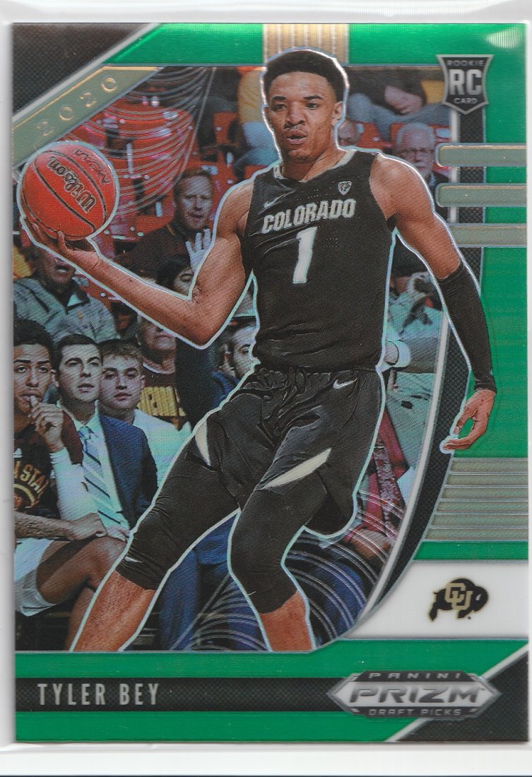 Tyler Bey Green Prizm Rookie Card: Tyler Bey Green Prizm Rookie Card