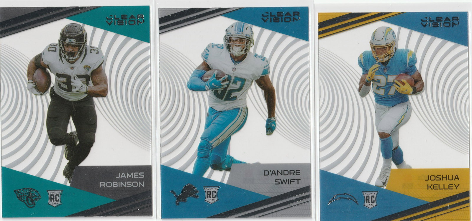 PANINI CLEAR VISION ROOKIE FOOTBALL CARDS (1 of 1)
