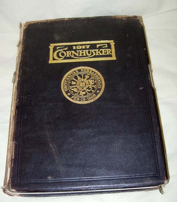 1917 NEBRASKA CORNHUSKER YEARBOOK