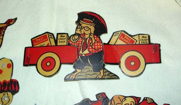 1920's POST CEREAL CUT OUT PREMIUMS OF CIRCUS - 2