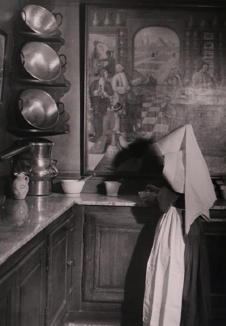 BRASSAÏ (Hungarian/French, 1899-1984): Hospice de Beaune, 1951, gelatin silver print, 15-5/8 x 11-1/2 in. (sheet); signed and numbered 19/30 lower margin, signed, titled, dated, and with various stamps on verso reading 'Brassai / 81, Faubo