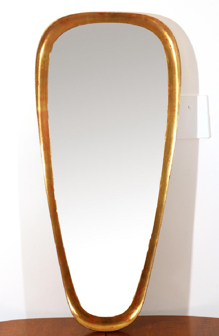 OBLONG GILT MIRROR: La Barge label on verso h. 43 w. 20 in.